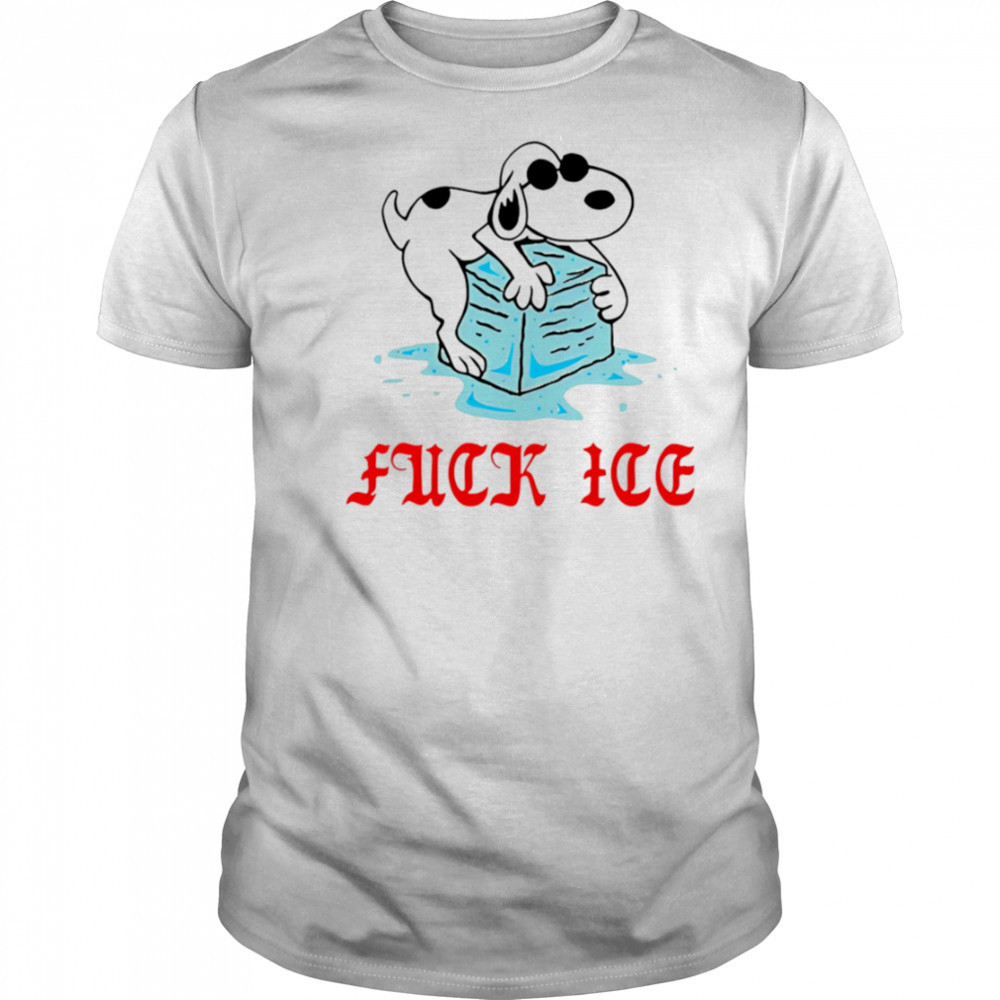 Snoopy Fuck Ice Ivory shirt