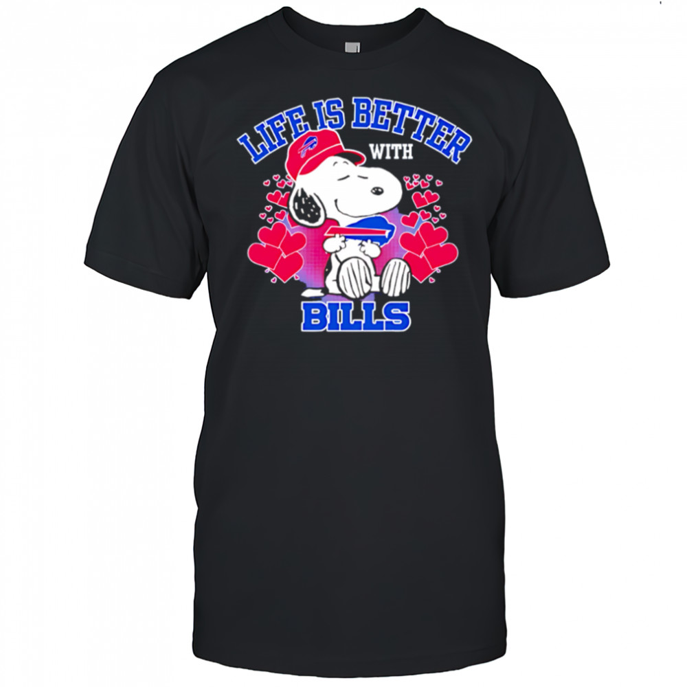 Snoopy Life is Better with Bills shirt