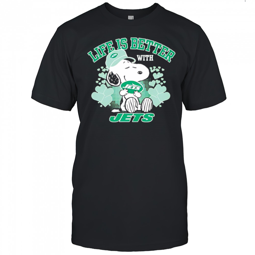 Snoopy Life is Better with Jets shirt