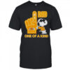 Snoopy Los Angeles Lakers #1 DAD One Of A Kind T-Shirt