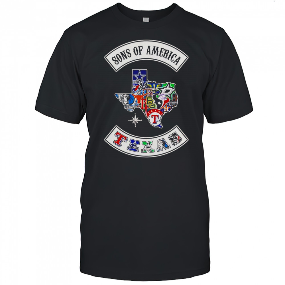 Sons Of America Texas Sports T-Shirt