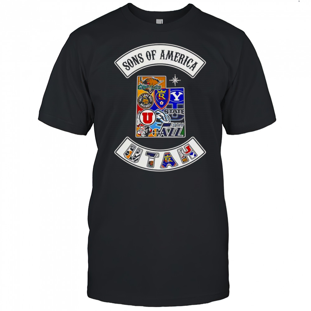 Sons Of America Utah Sports T-Shirt