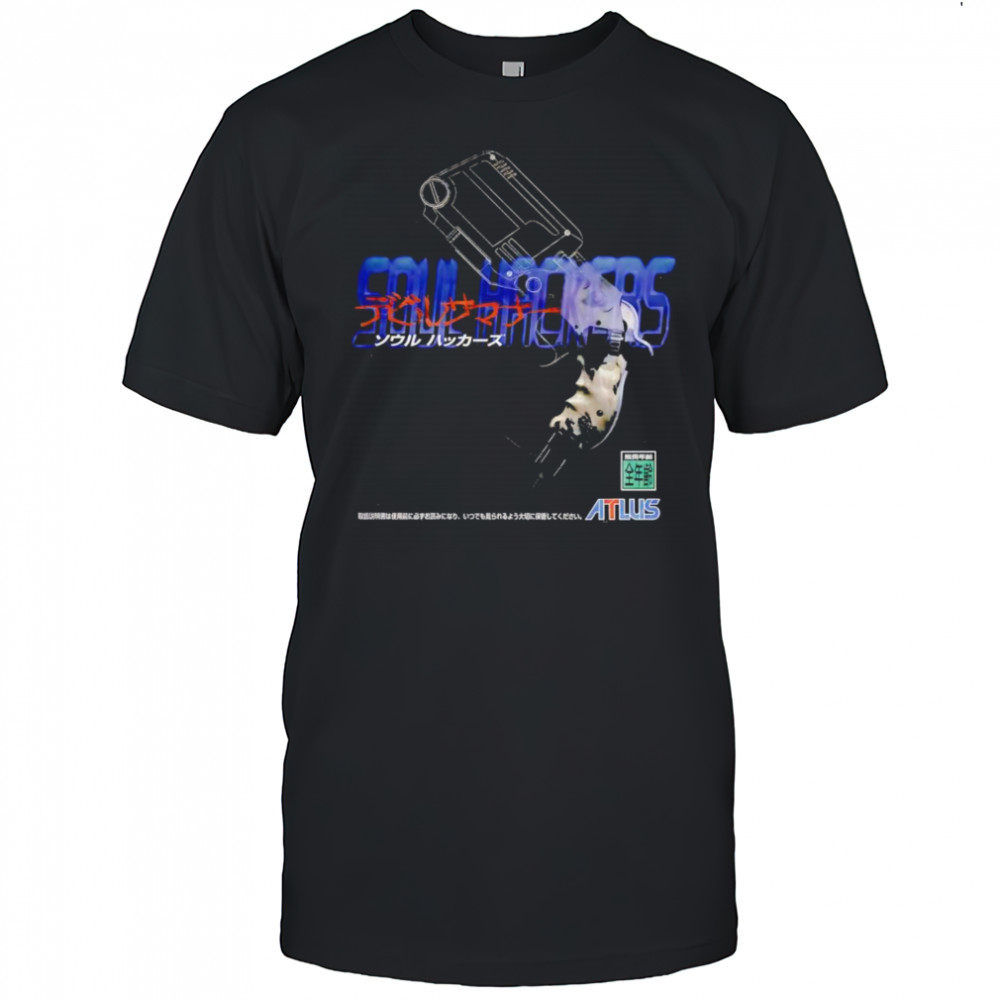 Soul Hackers vintage shirt