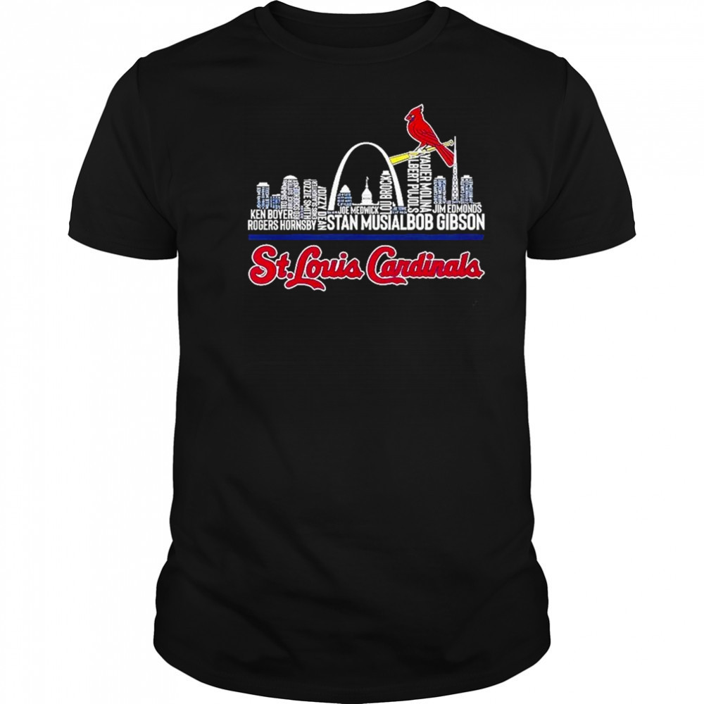 St Louis Cardinals 2025 Skyline City Shirt