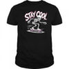 Stay Cool Man Cool Skeleton Skate Meme shirt