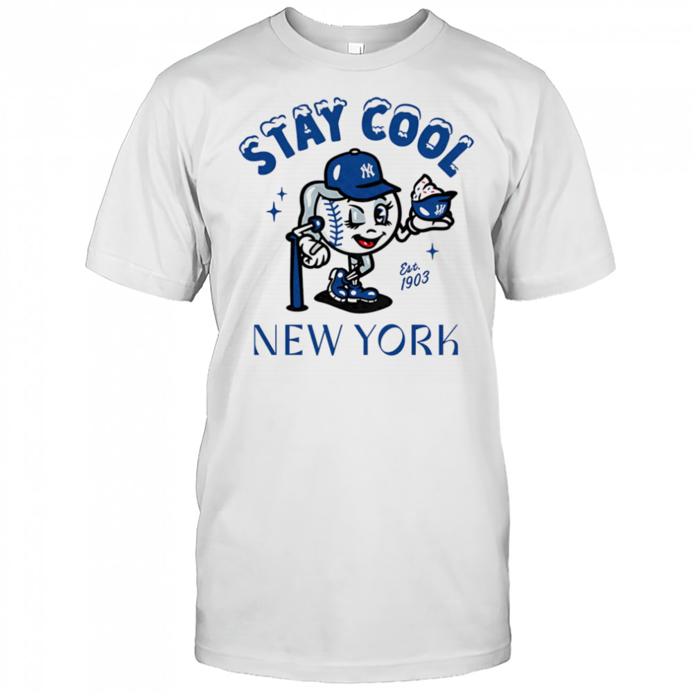 Stay cool New York baseball shirt
