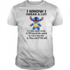 Stitch I Know I Swear A Lot I Am Very Sorry I’ll Try To Be Good T-Shirt
