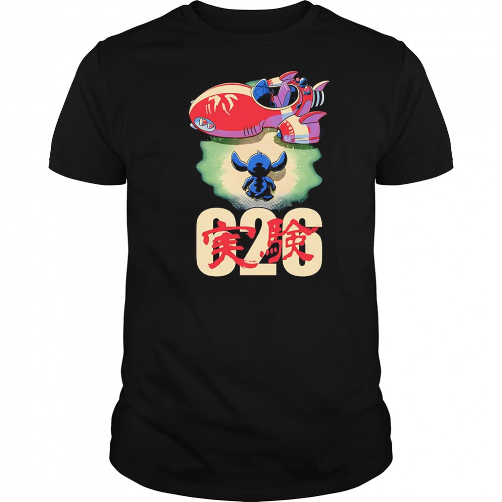 Stitch x Akira Anime Extraterrestrial Spaceship shirt