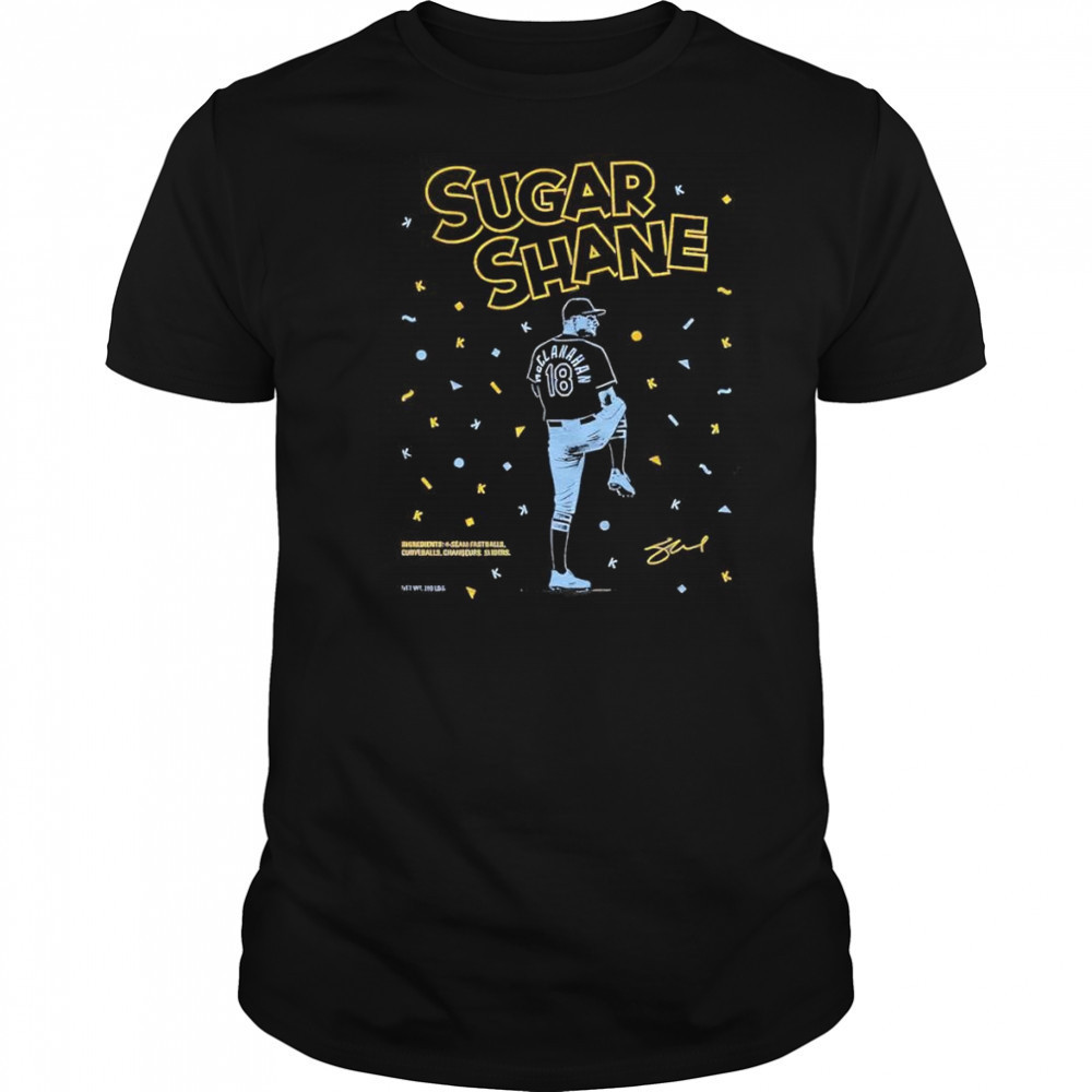 Sugar Shane Mcclanahan Tampa Bay baseball shirt
