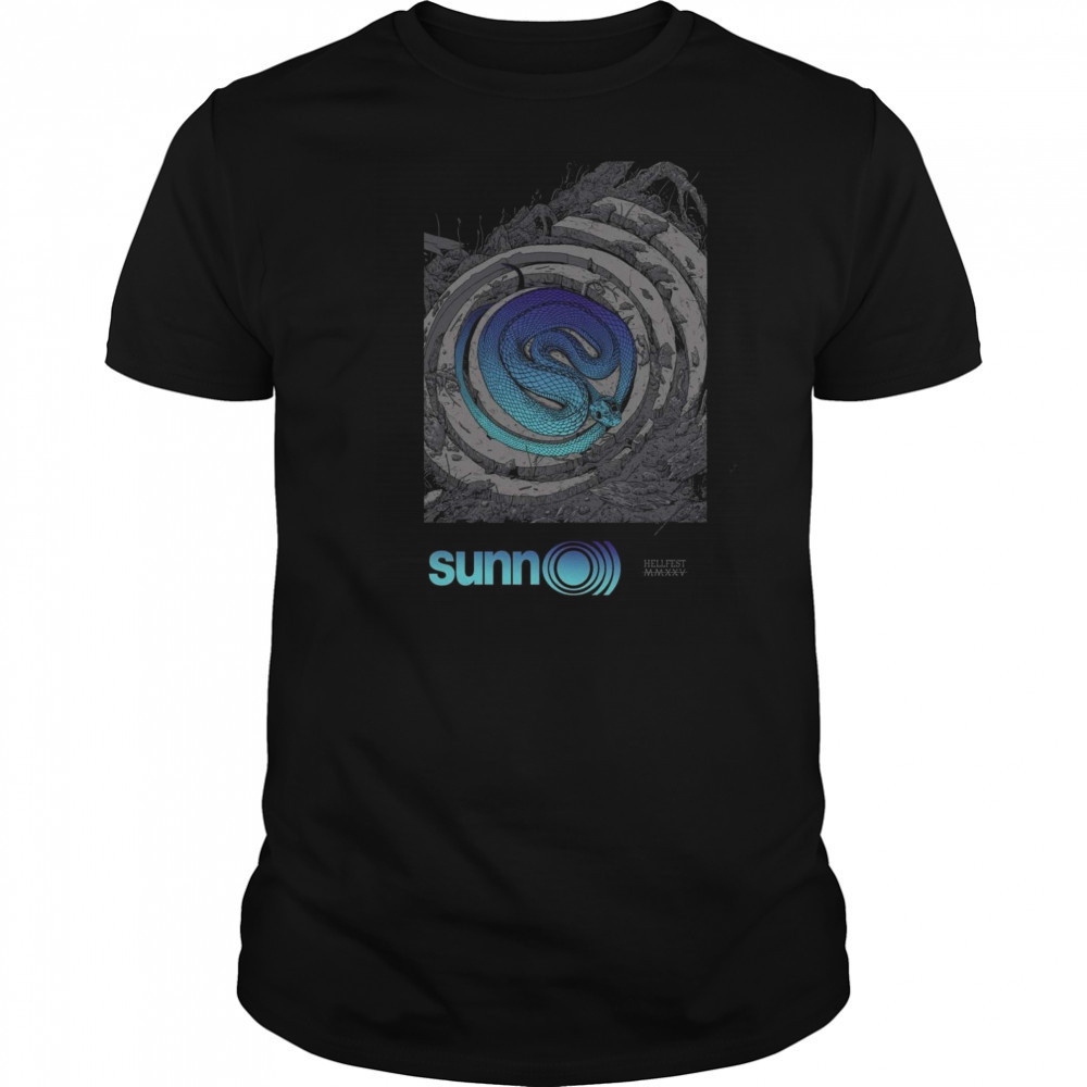 SUNN O))) Hellfest 2025 Paris Poster T-Shirt