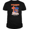 Syracuse in my veins Jesus in my heart mascot shirt