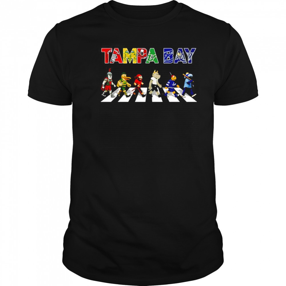 Tampa Bay Abbey Road mascot shirt