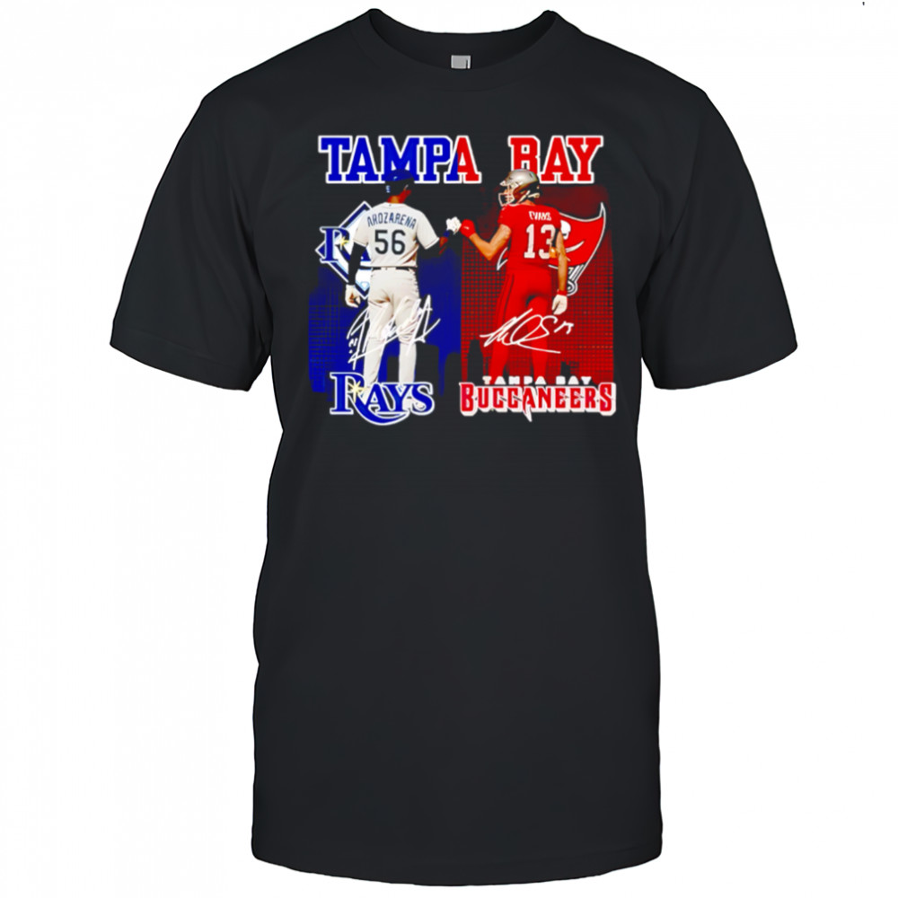 Tampa bay buccaneers and rays star power shirt