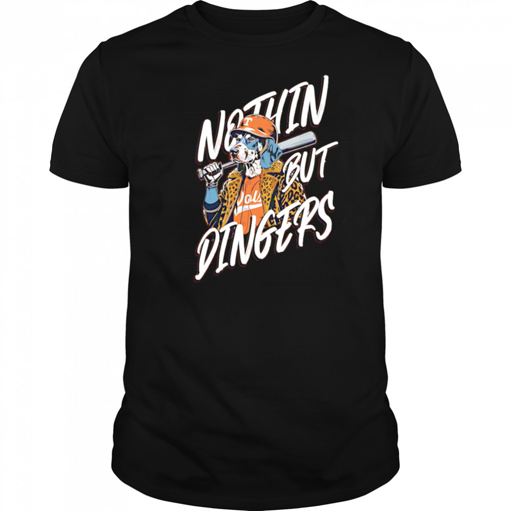 Tennessee Baseball Nothin But Dingers Dog shirt