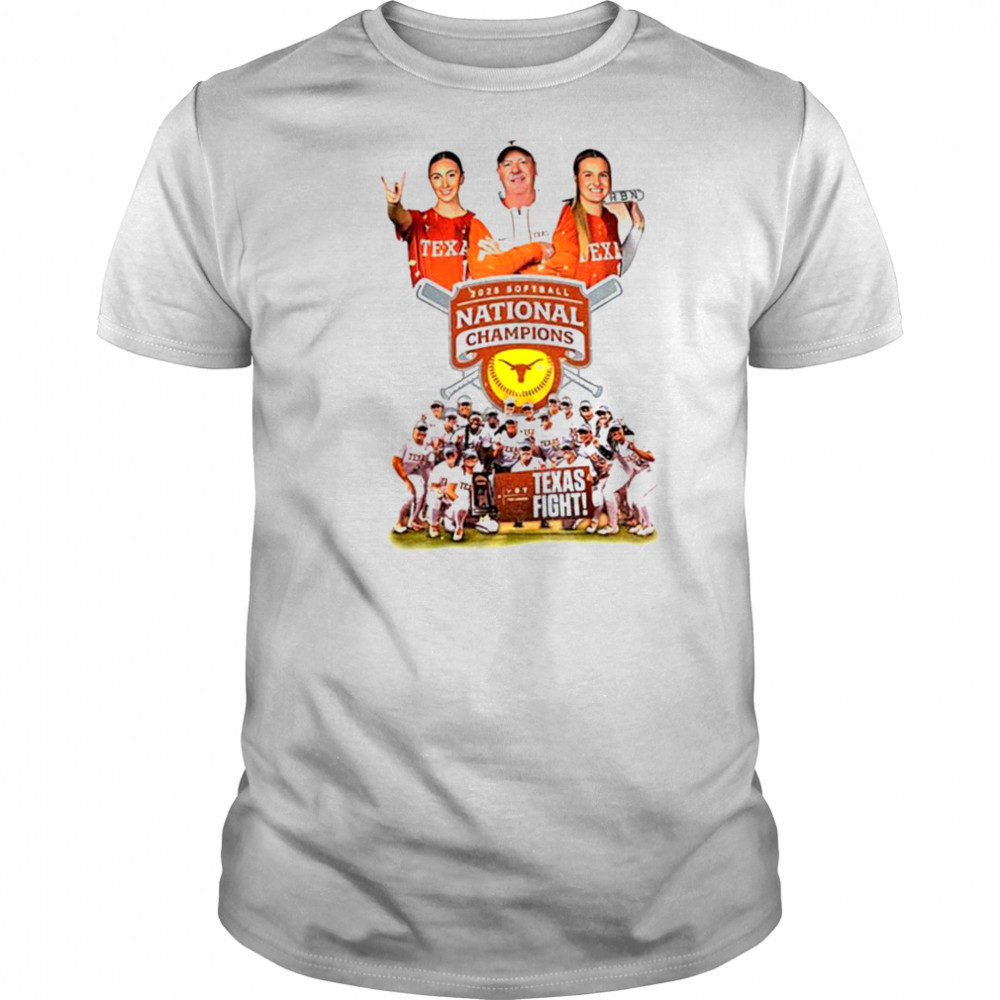 Texas Longhorns 2025 NCAA Division Softball National Champions shirt