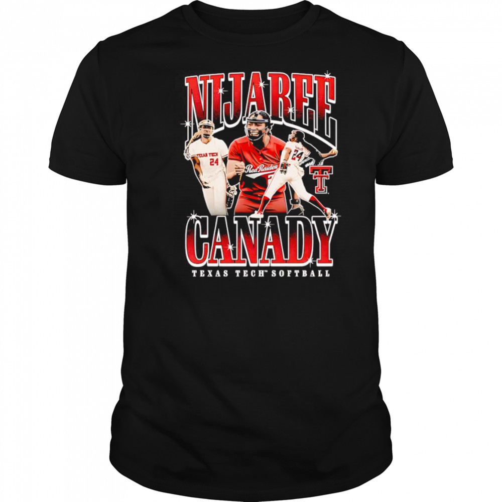 Texas Tech Canady softball shirt