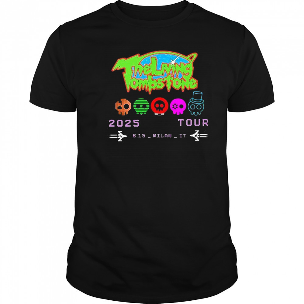 The Living Tombstone TLT World Tour June 15 2025 At Milano Milan Italy shirt