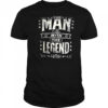 The man the myth the legend retro shirt