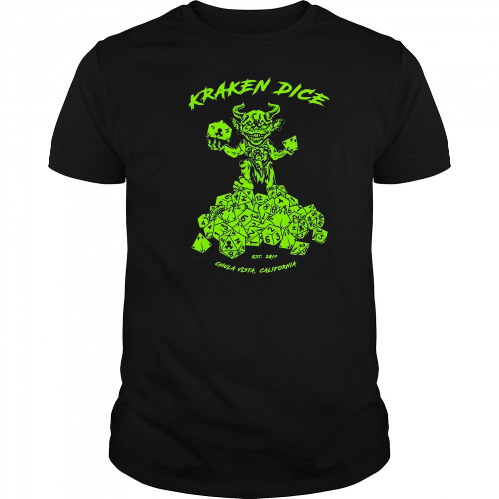 The Misfit Kraken Dice Shirt