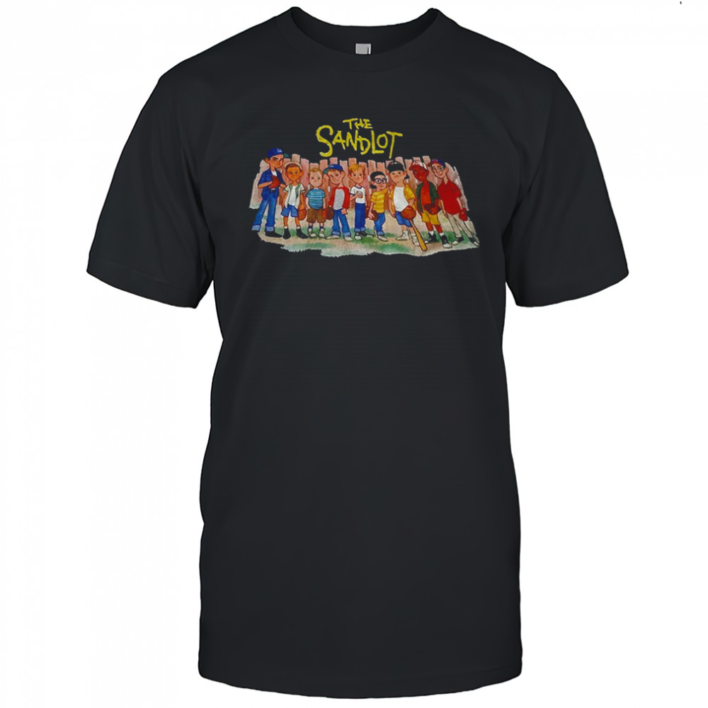 The Sandlot cartoon shirt