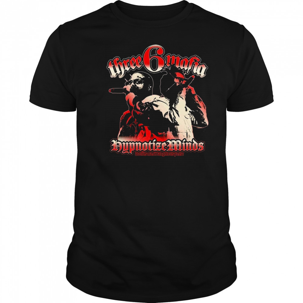 Three 6 Mafia Push Em Off Shirt