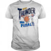 Thunder 2025 Basketball Net Nba Finals Retro Hoop shirt