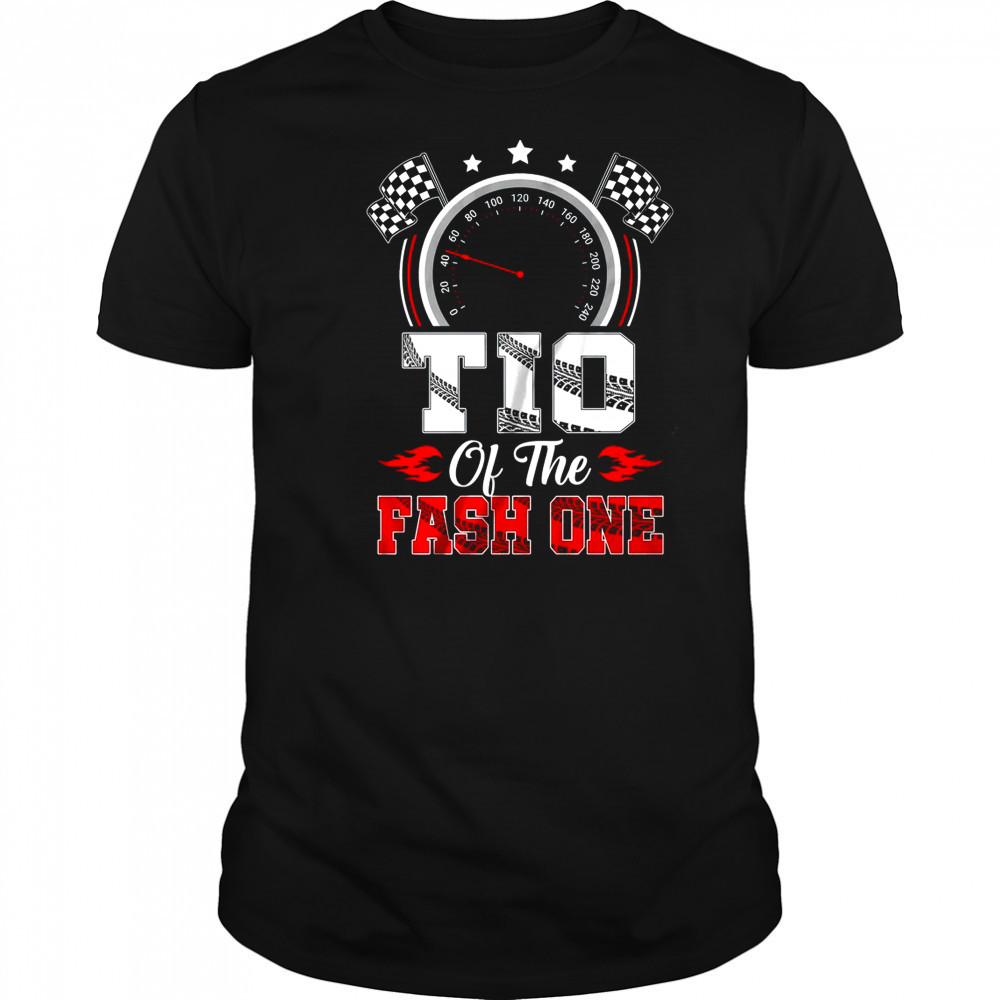 Tio Of The Fast One 1st Birthday Racing Car Family shirt