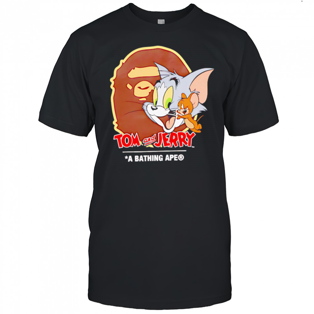 Tom and Jerry Bathing Ape shirt