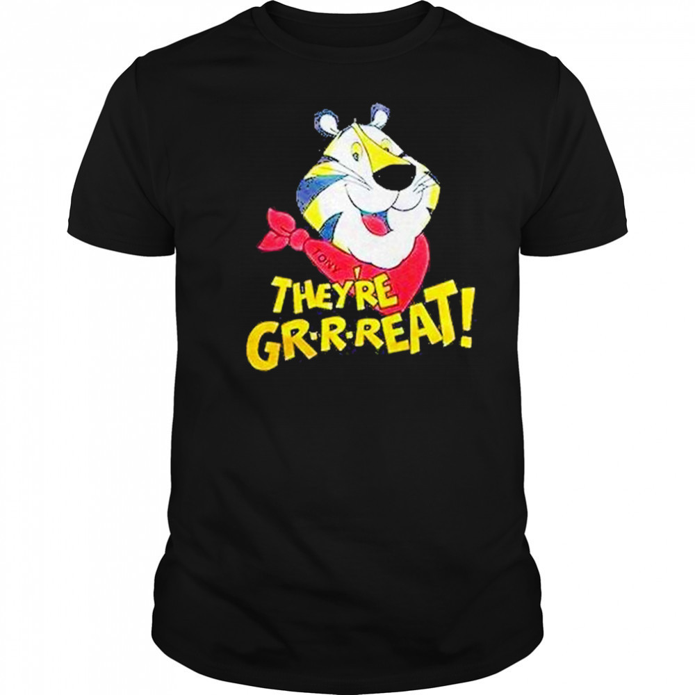 Tony Tiger Theyre Great Shirt
