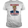 Trump No Kings No Fascists In America 2025 T-Shirt