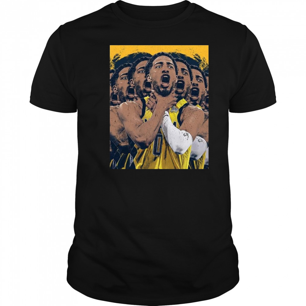 Tyrese Haliburton Choke What The Helly Burton 2025 Shirt