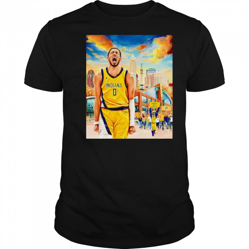 Tyrese Haliburton What The Helly Burton shirt