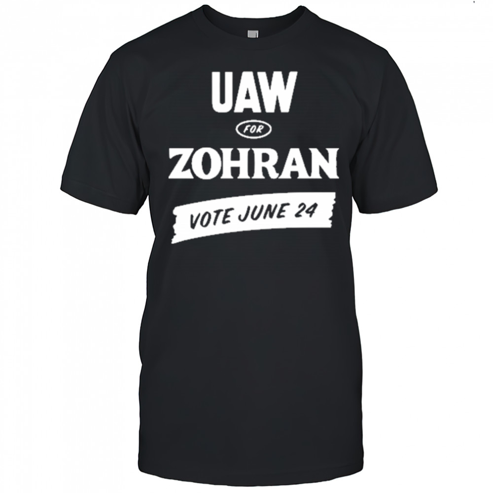 Uaw For Zohran Mamdani T-Shirt