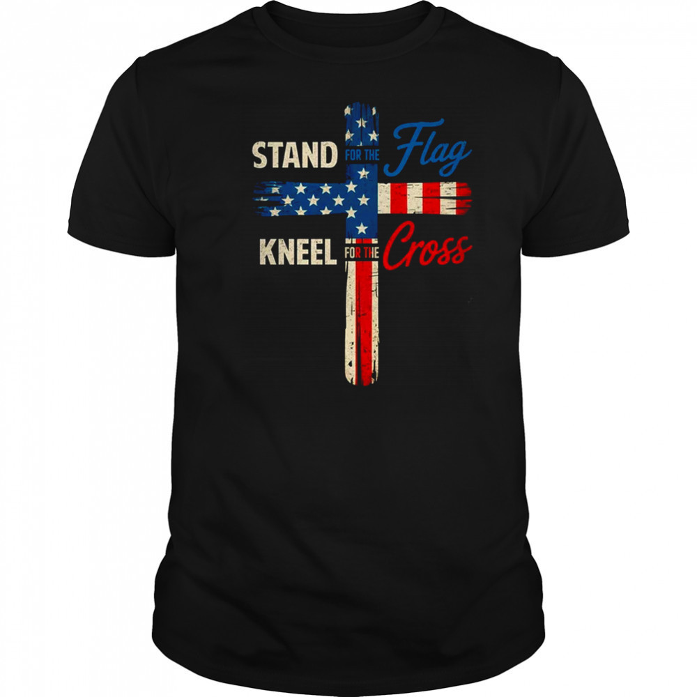 USA Flag Religious 4th Of July Christian Stand For The Flag shirt