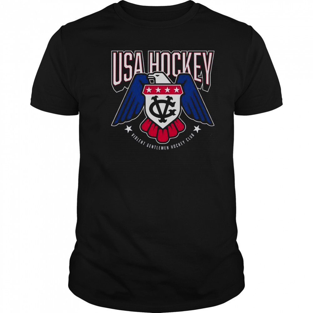 USA Hockey Violent Gentlemen Hockey Club T-Shirt