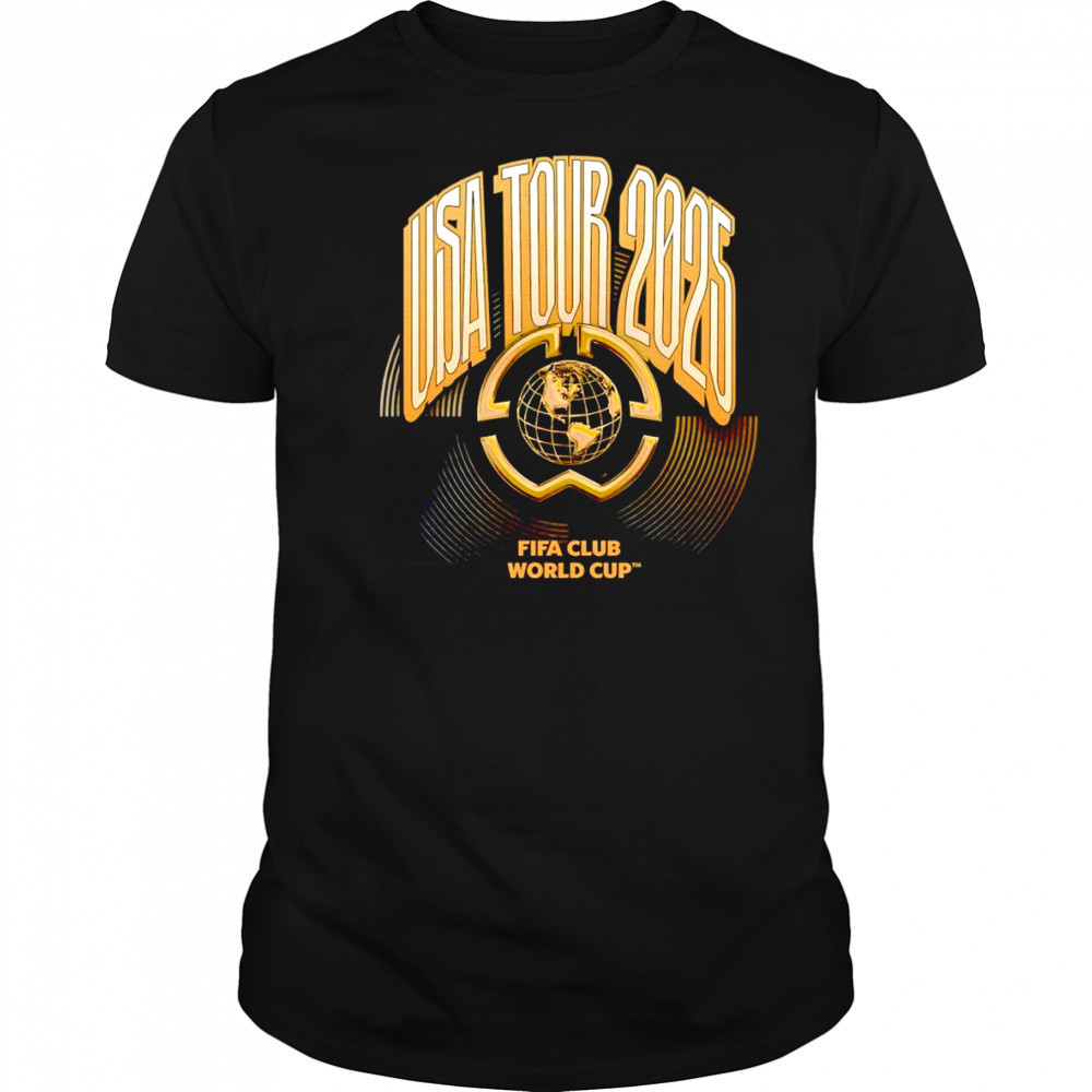 USA Tour 2025 Fifa Club World Tour shirt