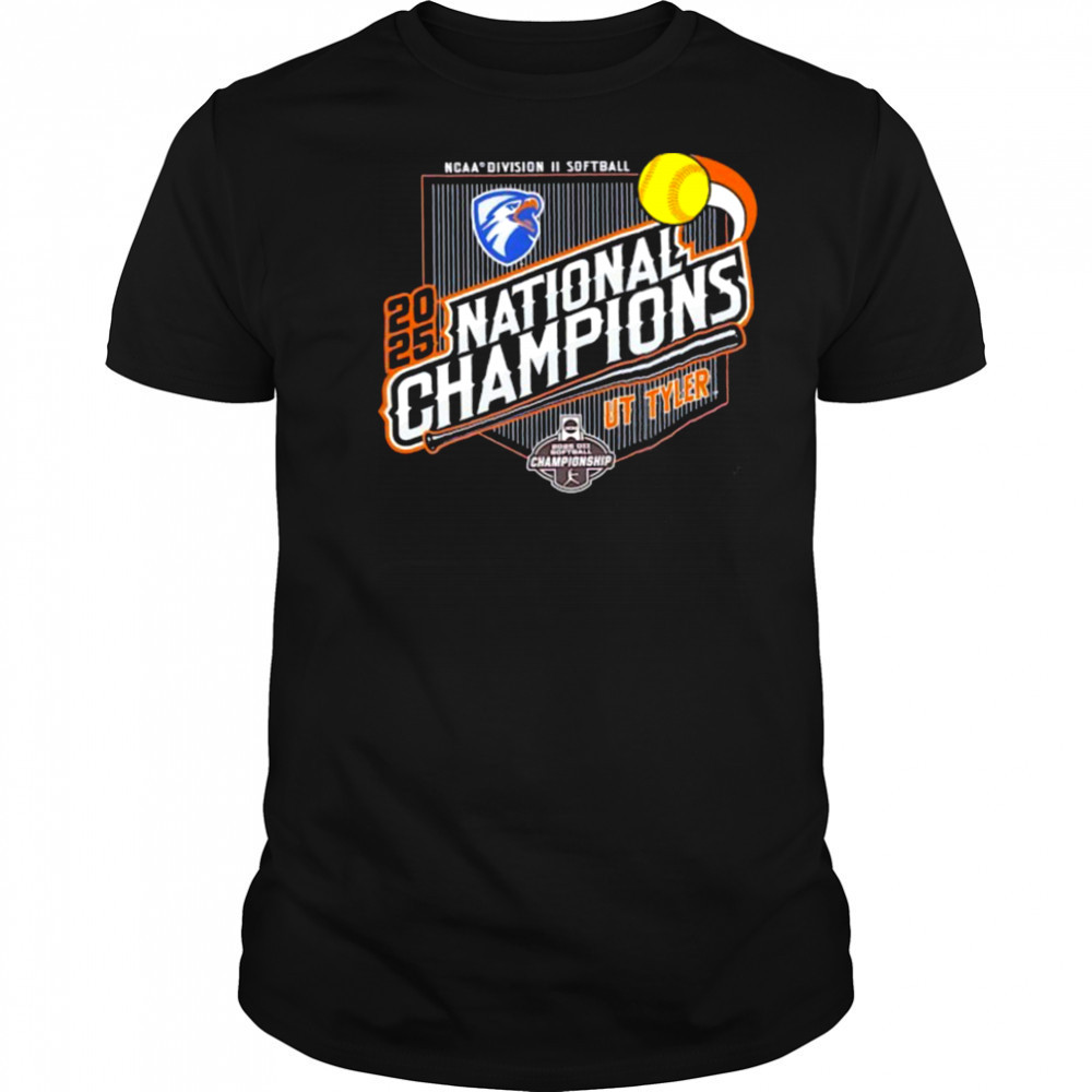 UT Tyler NCAA II Softball National Champions 2025 shirt