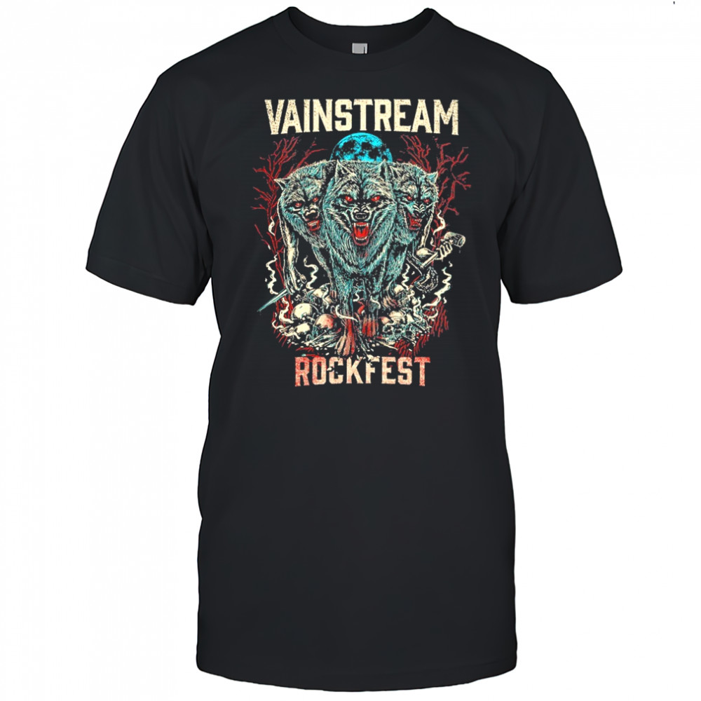 Vainstream Rockfest Wolf 2025 T-Shirt