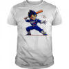Vegeta Dodgers baseball shirt