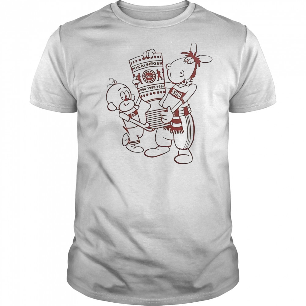 VFB Pokal Final Äffle Und Pferdle T-Shirt