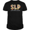 Vintage Floral SLP Speech Therapy Retro SLP OT PT Team shirt