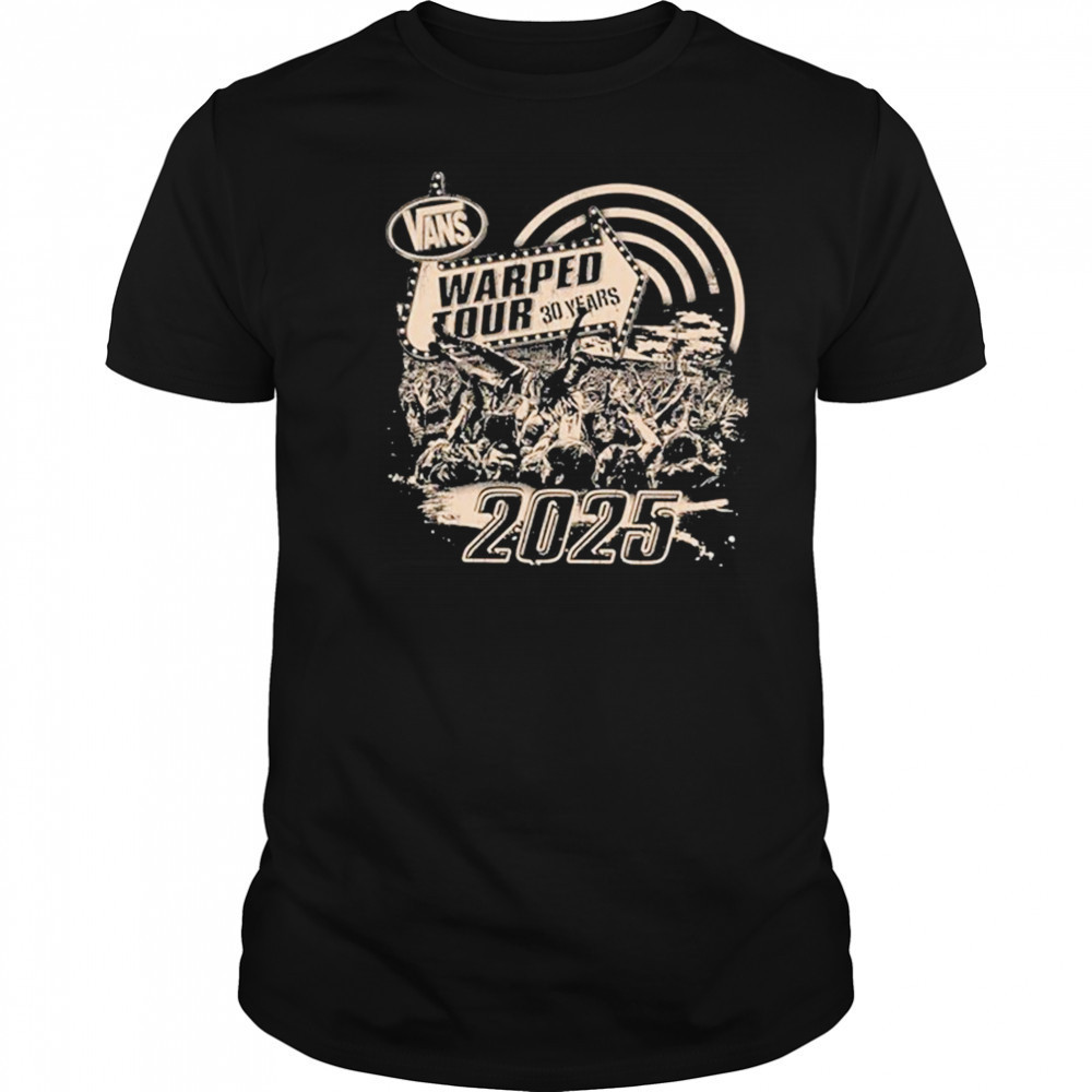 Warped Tour 30 Years Crowd Surf New Shirt