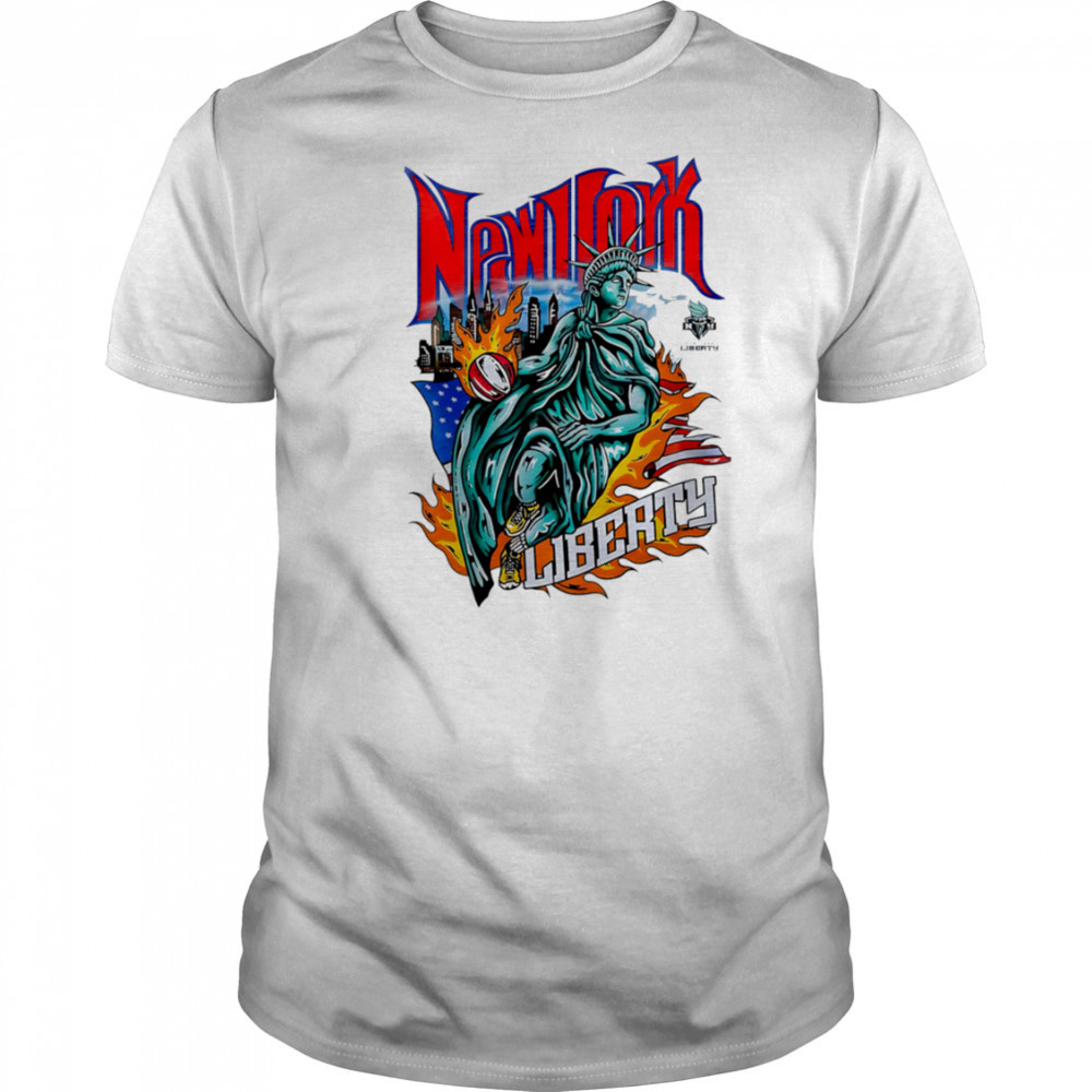Warren Lotas New York Liberty shirt