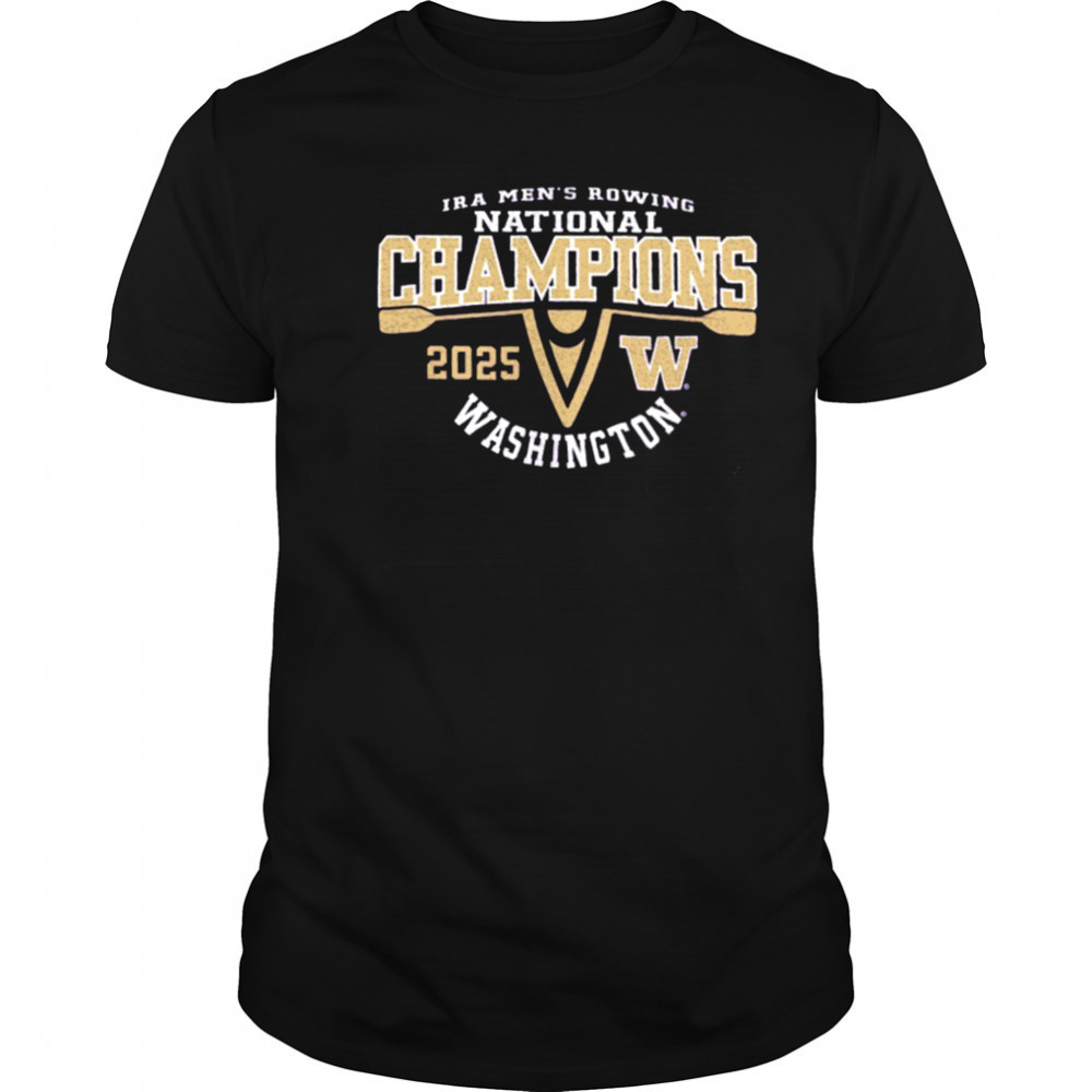 Washington Huskies 2025 IRA Men’s Rowing National Champions shirt