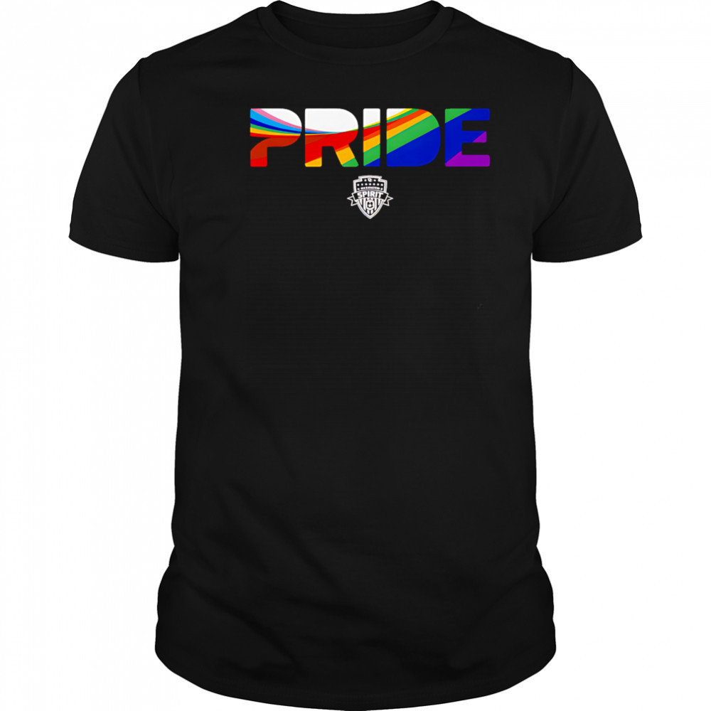Washington Spirit Pride Stripes 2025 shirt