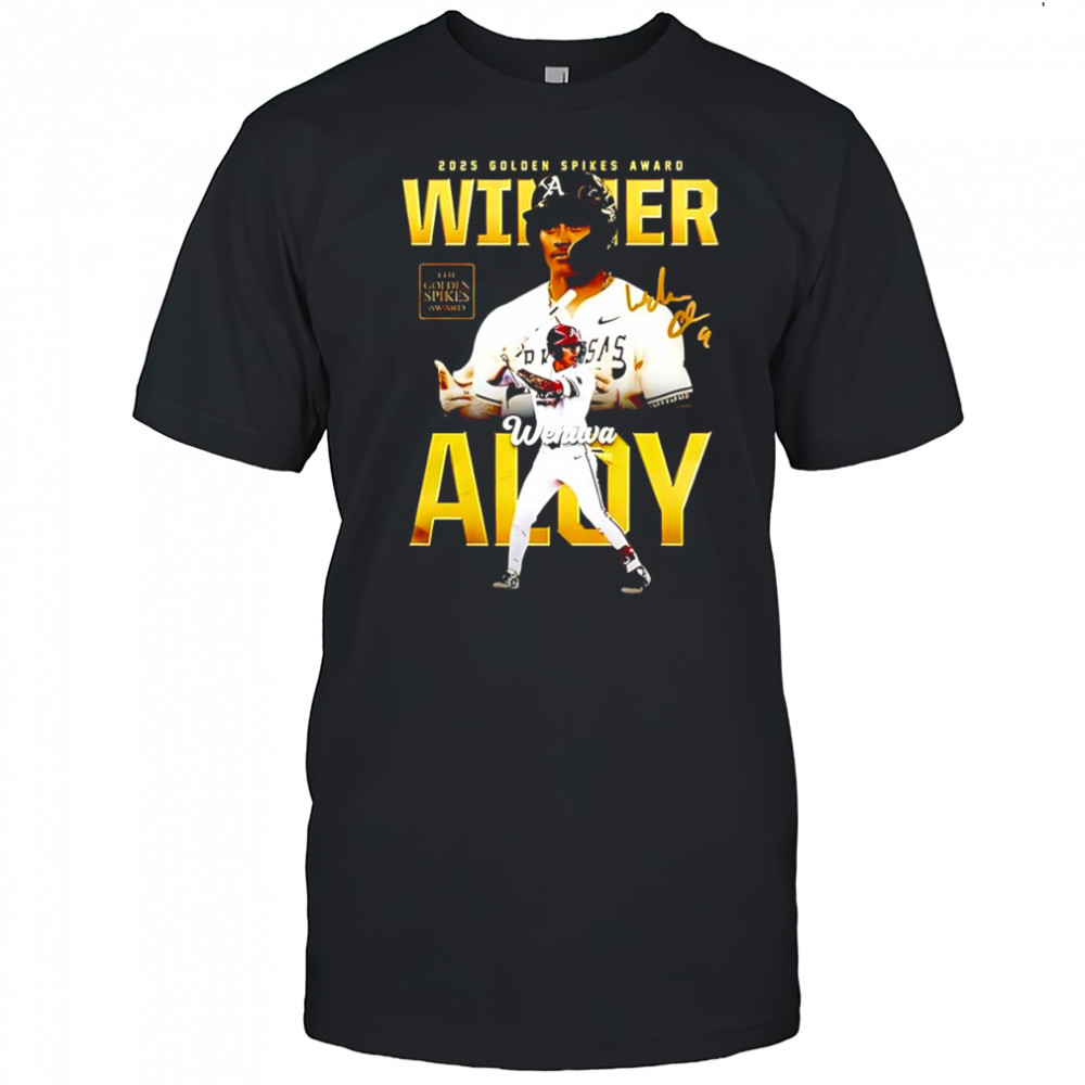 Wehiwa Kapahulehua Aloy 2025 Golden Spikes Award Winner shirt