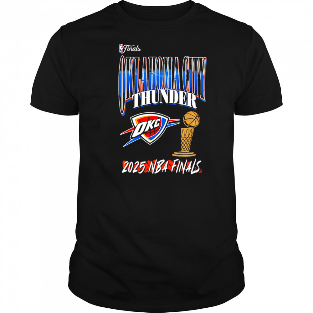 Western Conference Champions 2025 Oklahoma City Thunder Finals shirt