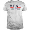 Will Vest 19 Detroit Font vintage shirt