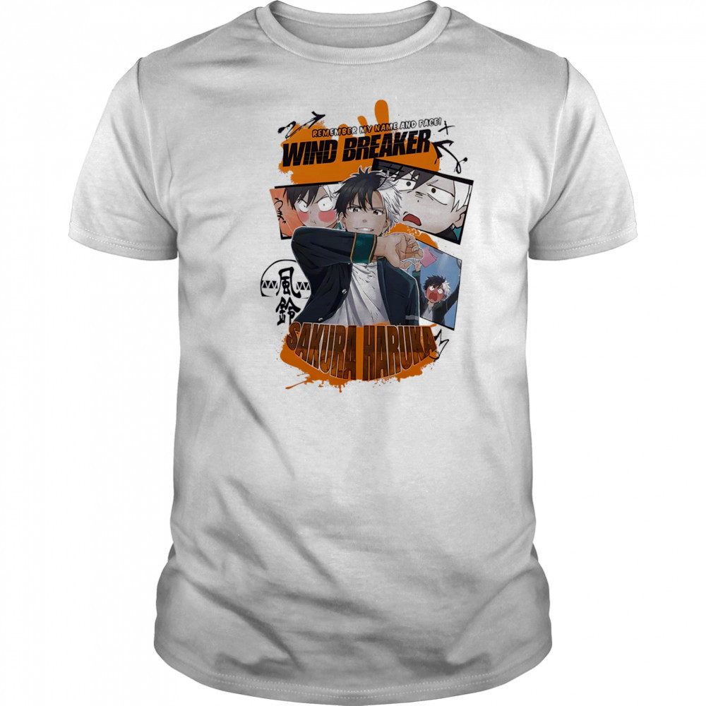 Wind Breaker Sakura Haruka shirt