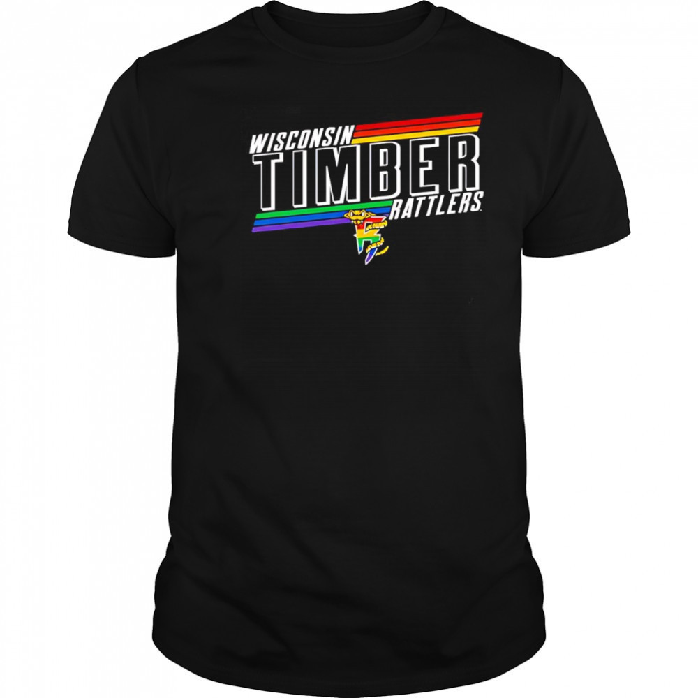 Wisconsin Timber Rattlers Pride Night shirt